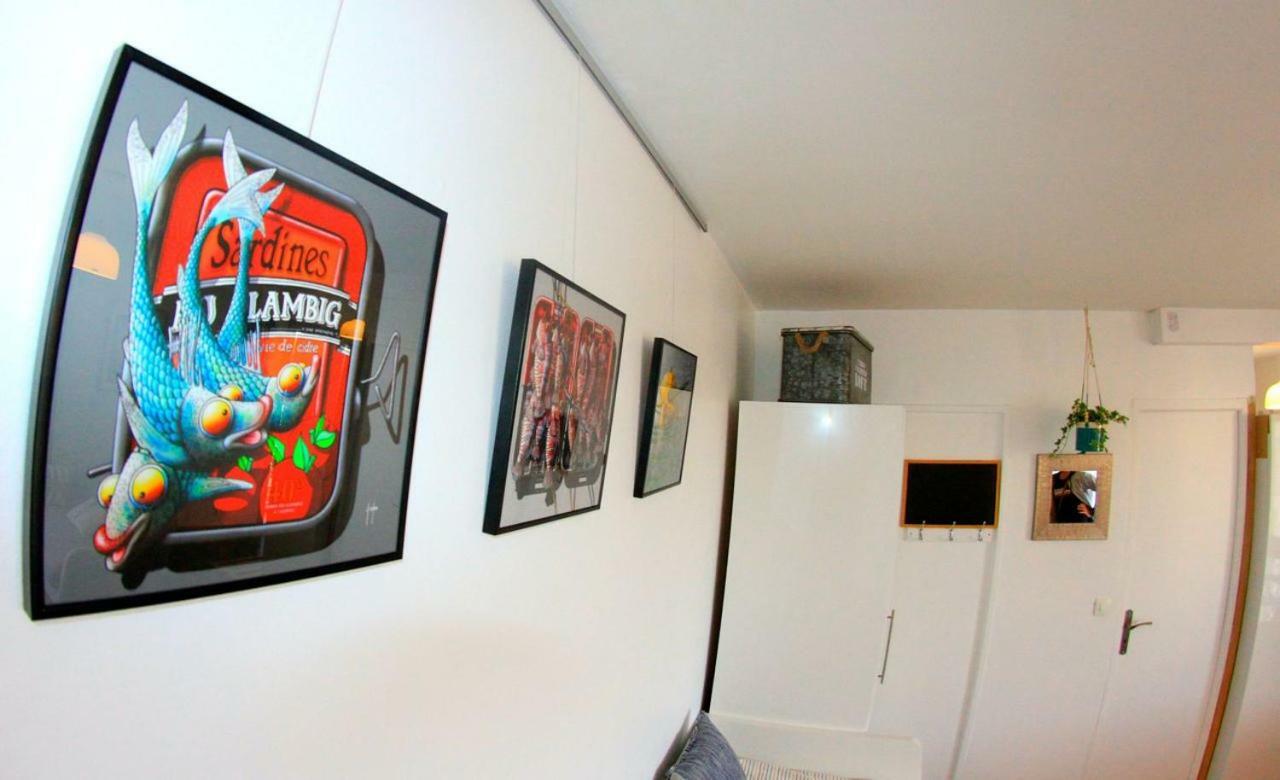 Grand Studio Vue Mer Douarnenez Esterno foto